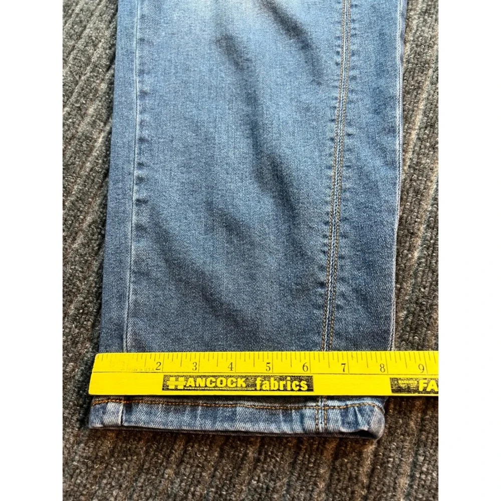 TALBOTS Relaxed Barrel Jean‎ Womens 14 Quinn Wash Blue Tencel Blend High Rise